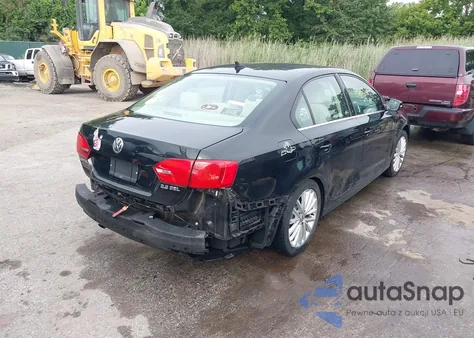 2011 Volkswagen Jetta 2.5L Sel из США, поврежденный, VIN 3VWLX7AJ8BM328613